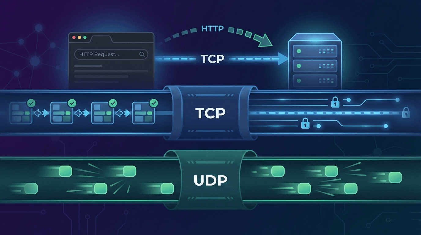 Comparing TCP and UDP: Usage Guide and Their Connection to HTTP