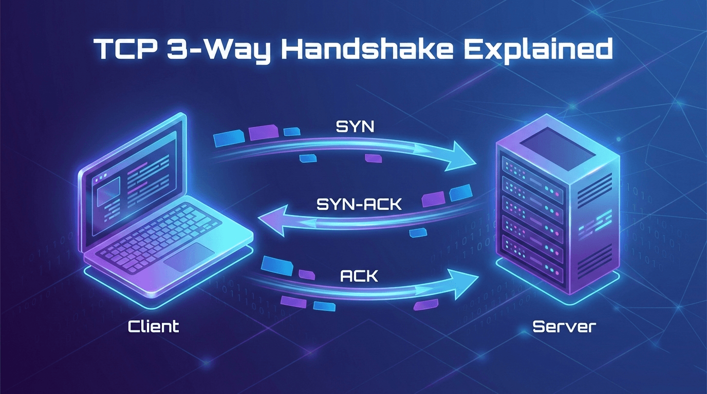 How TCP Ensures Reliable Communication with a 3-Way Handshake