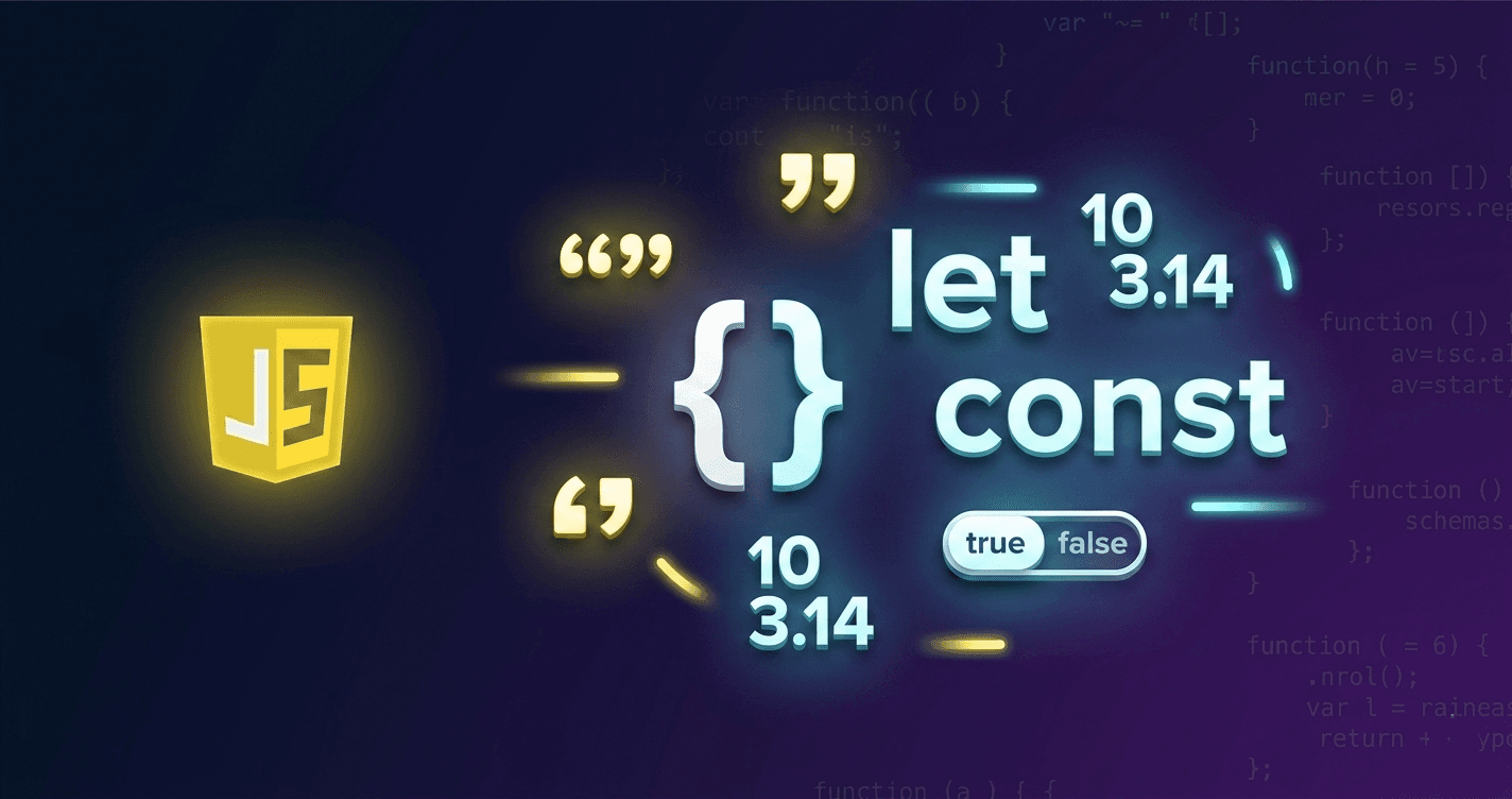 Understanding Variables and Data Types in JavaScript — A Complete Beginner Guide