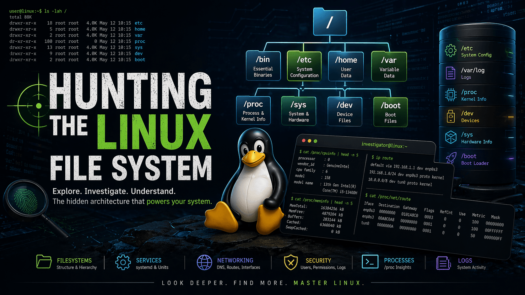 I Explored the Linux File System for a Week โ Here's What Broke My Brain